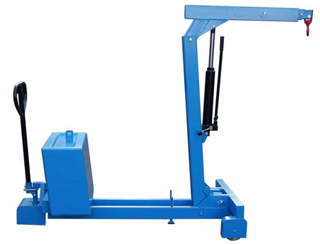 HYDIA Żuraw hydrauliczny ręczny z przeciwwagą beton (udźwig: 150-550 kg, długość ramienia: 927-2087 mm) 61782126