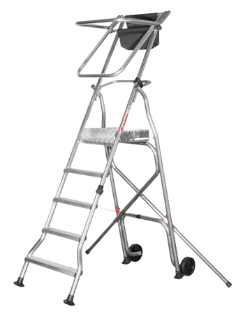 Drabina magazynowa FARAONE 3 stopniowa (wysokość robocza: 2,52m) 99675034