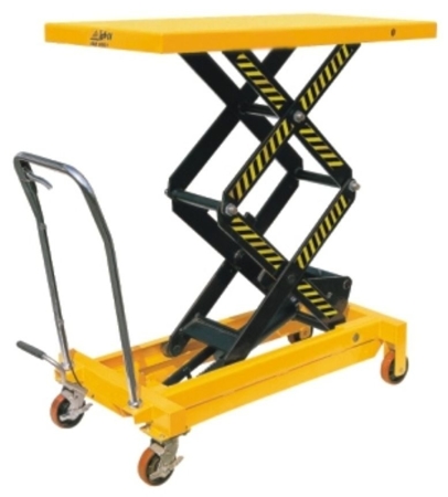 Wózek paletowy stołowy (udźwig: 700 kg, wymiary platformy: 1220x610 mm, wysokość podnoszenia min/max: 445-1500 mm) 00546099